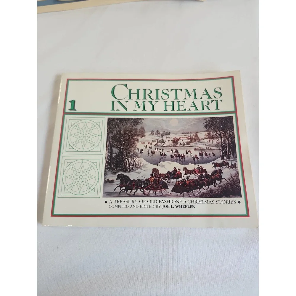 Lot Of 4 Christmas‎ In My Heart Books 1 2 3 4 By Joel L. Wheeler
